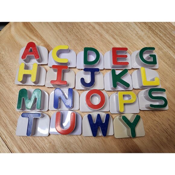 LeapFrog Fridge Phonics Replacement Letters – Magnetic, 2"x1.5" - Picture 1 of 5